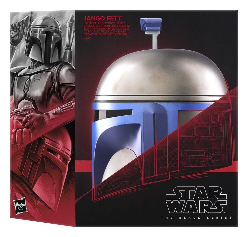 Hasbro Star Wars Episode II Jango Fett Black Series Elektronischer Helm