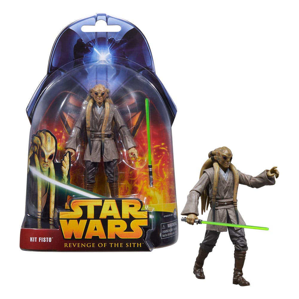 Hasbro Star Wars Episode III Kit Fisto 20th Anniversary Black Series Actionfigur