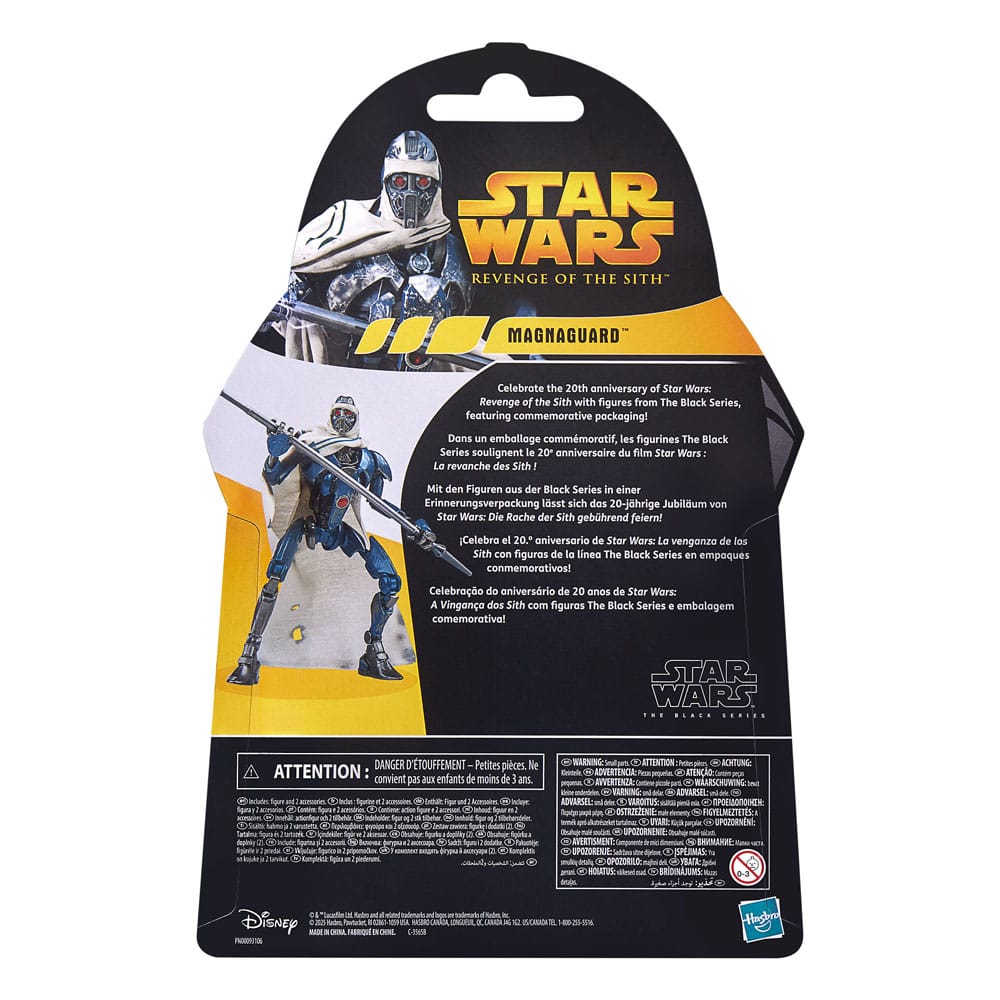 Hasbro Star Wars Episode III Magnaguard 20th Anniversary Black Series Actionfigur