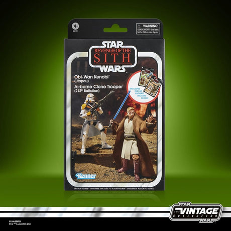 Hasbro Star Wars Episode III Obi-Wan Kenobi & Airborne Clone Trooper Vintage Collection 2er-Pack Actionfiguren