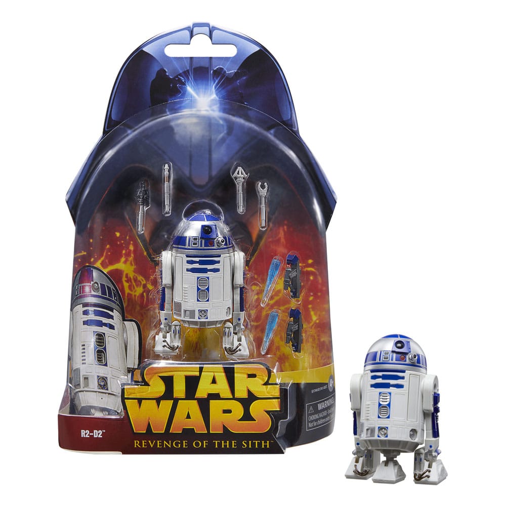 Hasbro Star Wars Episode III R2-D2 Black Series Actionfigur