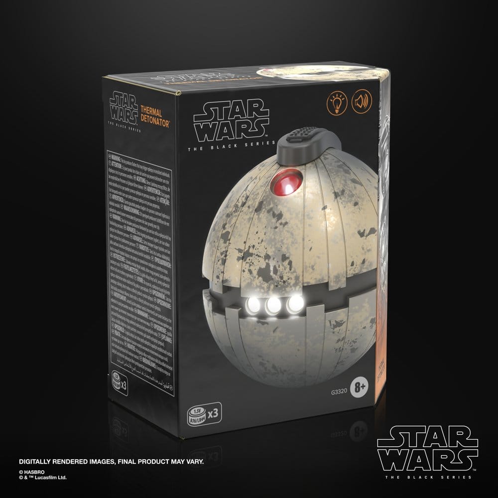 Hasbro Star Wars Episode VI Elektronischer Thermaldetonator Black Series