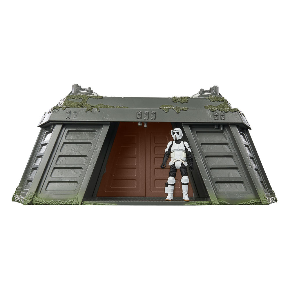 Hasbro Star Wars Episode VI Endor Bunker mit Rebel Commando Vintage Actionfigur