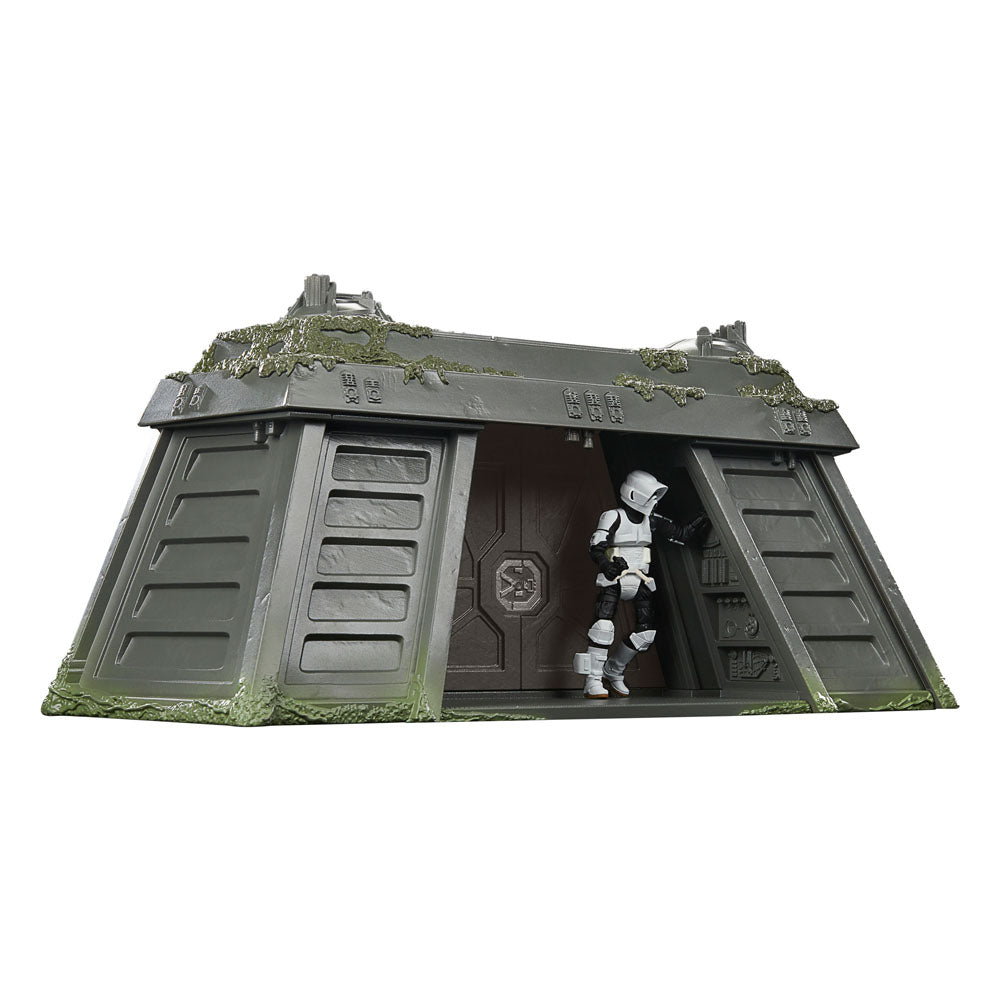 Hasbro Star Wars Episode VI Endor Bunker mit Rebel Commando Vintage Actionfigur