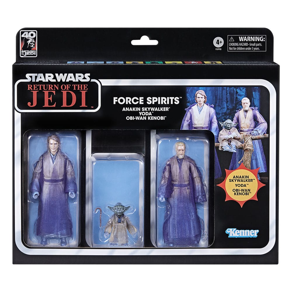 Hasbro Star Wars Episode VI Force Spirits Black Series 3er-Pack Actionfiguren