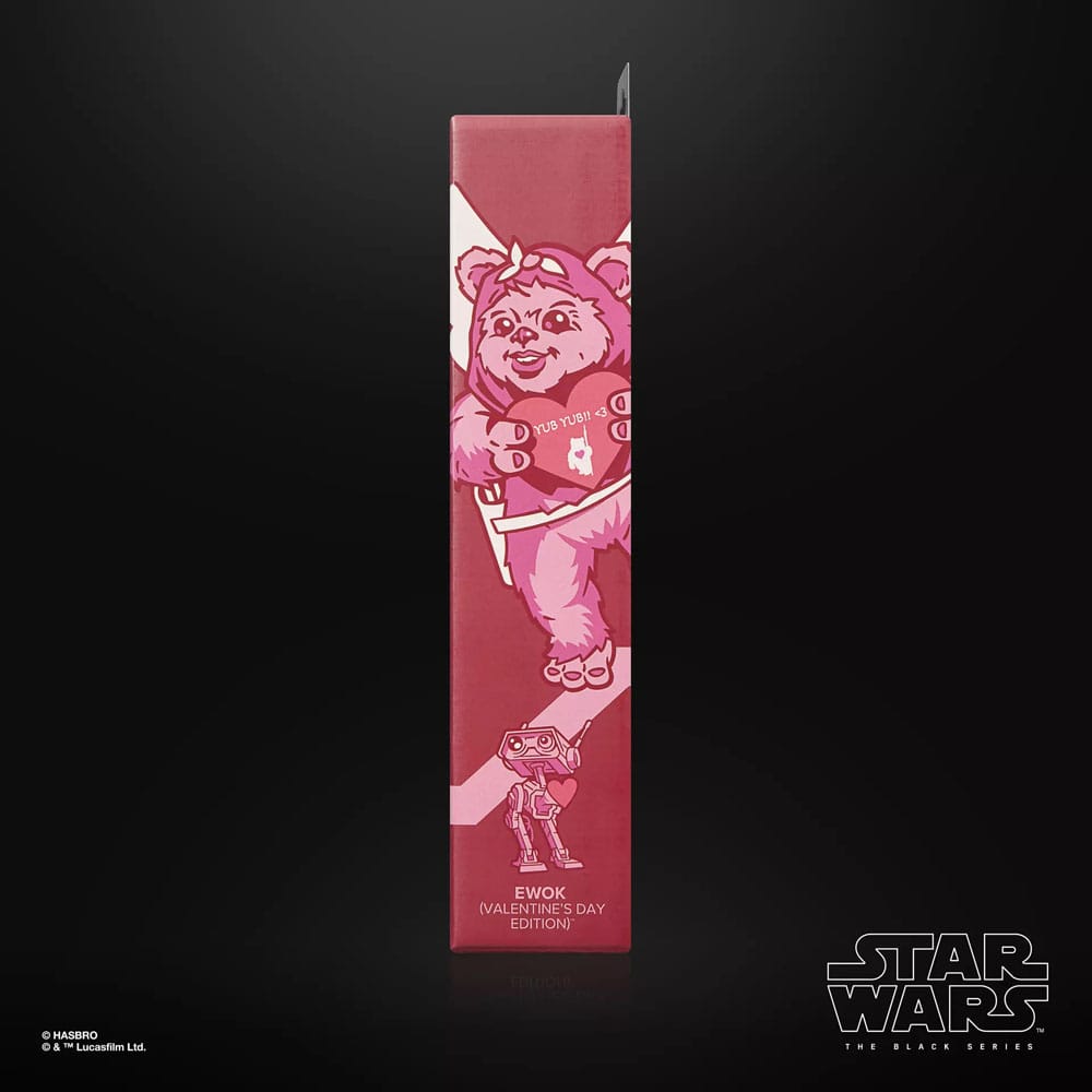 Hasbro Star Wars Ewok Black Series Valentine’s Day Edition Actionfigur