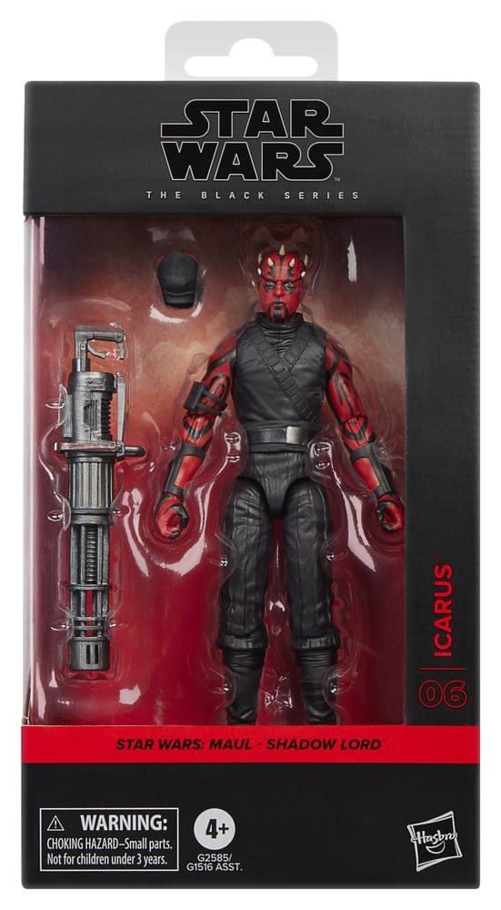 Hasbro Star Wars Maul Shadow Lord Icarus The Black Series Actionfigur