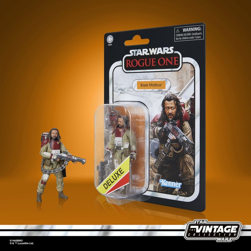 Hasbro Star Wars Rogue One Baze Malbus Vintage Collection Actionfigur