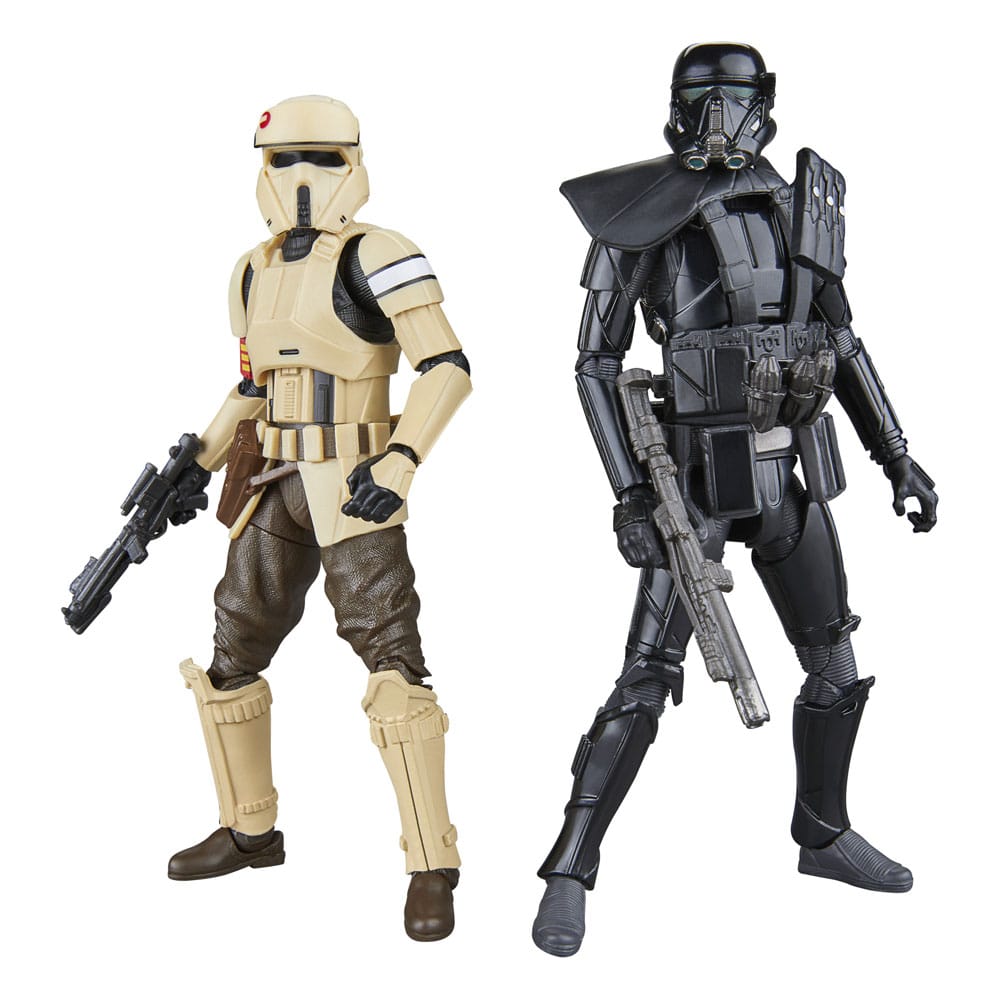 Hasbro Star Wars Rogue One Black Series Shoretrooper Death Trooper 2er-Pack Actionfiguren