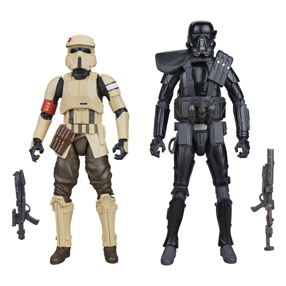 Hasbro Star Wars Rogue One Black Series Shoretrooper Death Trooper 2er-Pack Actionfiguren