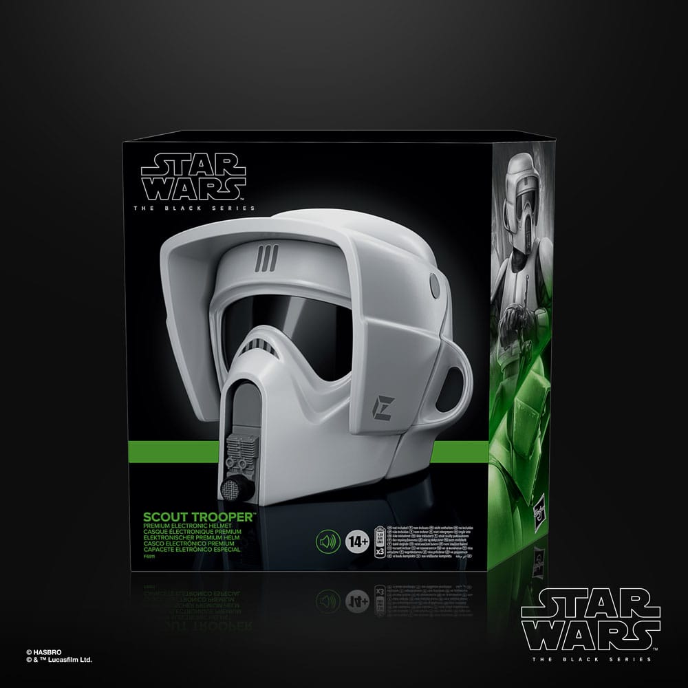 Hasbro Star Wars Scout Trooper Black Series Elektronischer Helm