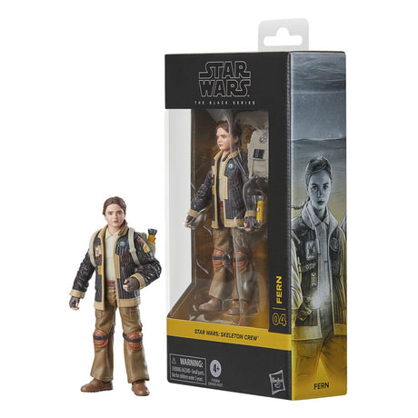 Hasbro Star Wars Skeleton Crew Fern Black Series Actionfigur