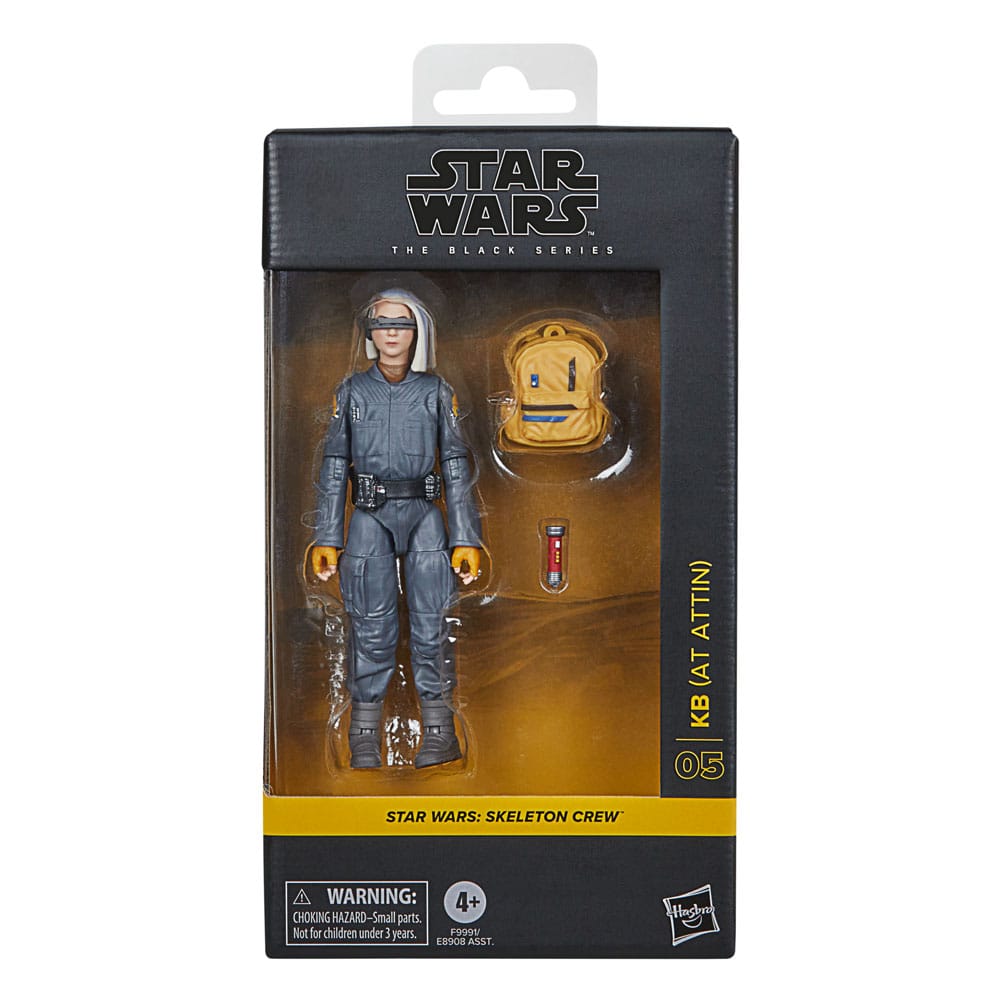 Hasbro Star Wars Skeleton Crew KB At Attin Black Series Actionfigur