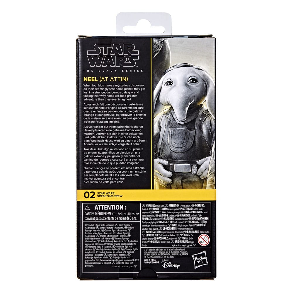 Hasbro Star Wars Skeleton Crew Neel Black Series Actionfigur