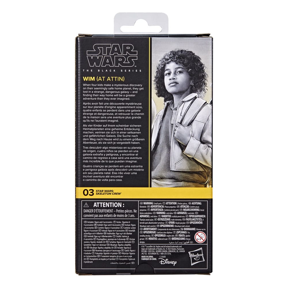 Hasbro Star Wars Skeleton Crew Wim Black Series Actionfigur
