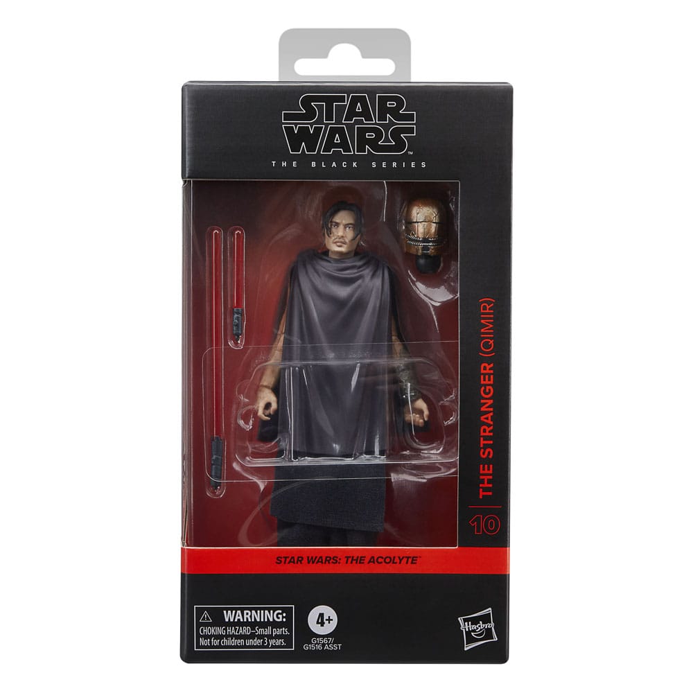 Hasbro Star Wars The Acolyte The Stranger (Qimir) Black Series Actionfigur