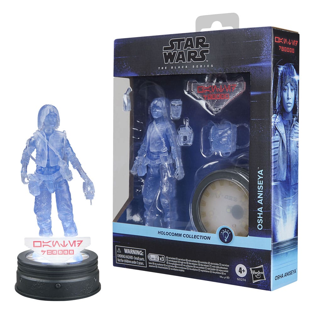 Hasbro Star Wars The Black Series Osha Aniseya Holocomm Collection Actionfigur