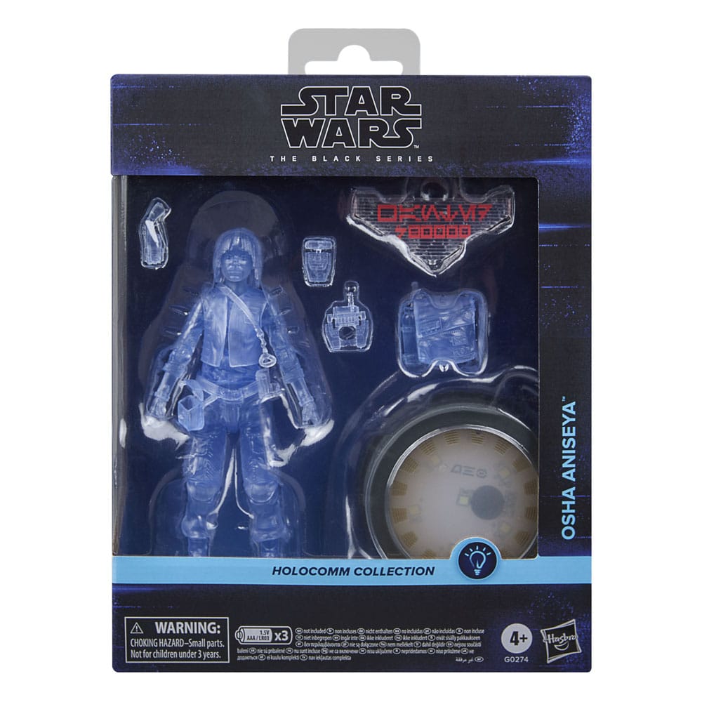 Hasbro Star Wars The Black Series Osha Aniseya Holocomm Collection Actionfigur