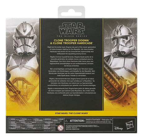 Hasbro Star Wars The Clone Wars Black Series 2er-Pack Clone Troopers Dogma & Hardcase Actionfiguren