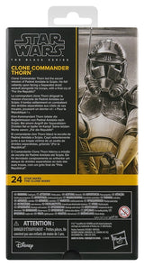 Hasbro Star Wars The Clone Wars Black Series Clone Commander Thorn Actionfigur