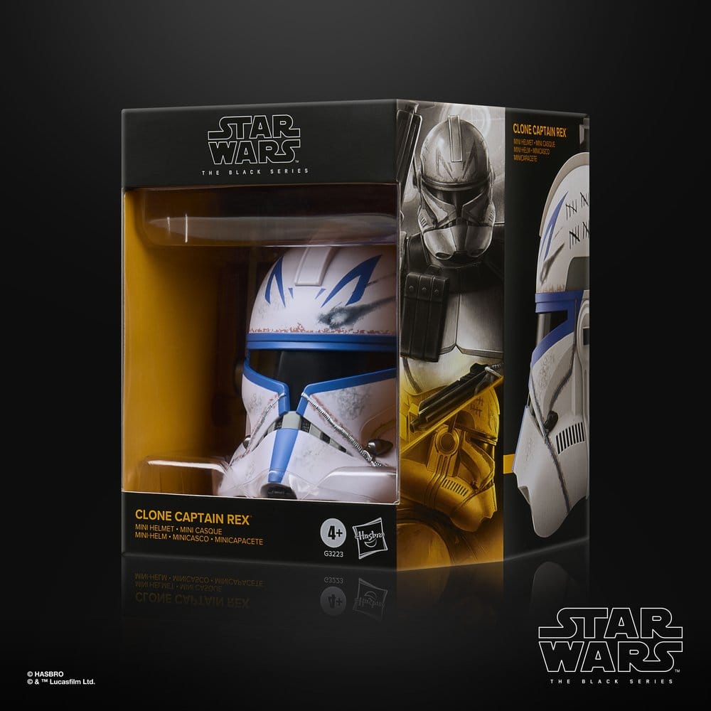 Hasbro Star Wars The Clone Wars Black Series Klon Captain Rex Mini-Helm