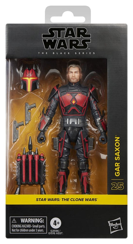 Hasbro Star Wars The Clone Wars Gar Saxon Black Series Actionfigur