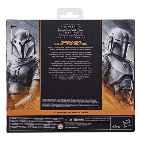 Hasbro Star Wars The Mandalorian Black Series 2er-Pack Mandalorian Shriek-Hawk Trainers Actionfiguren