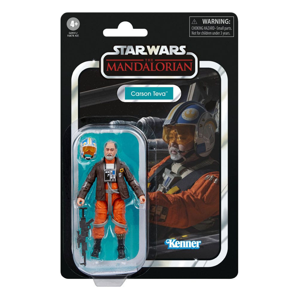 Hasbro Star Wars The Mandalorian Carson Teva Vintage Collection Actionfigur