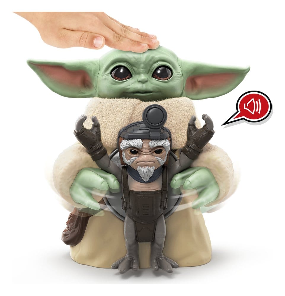 Hasbro Star Wars The Mandalorian Grogu Anzellaner Knuddelspaß Elektronische Actionfigur