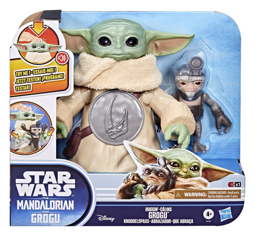 Hasbro Star Wars The Mandalorian Grogu Anzellaner Knuddelspaß Elektronische Actionfigur