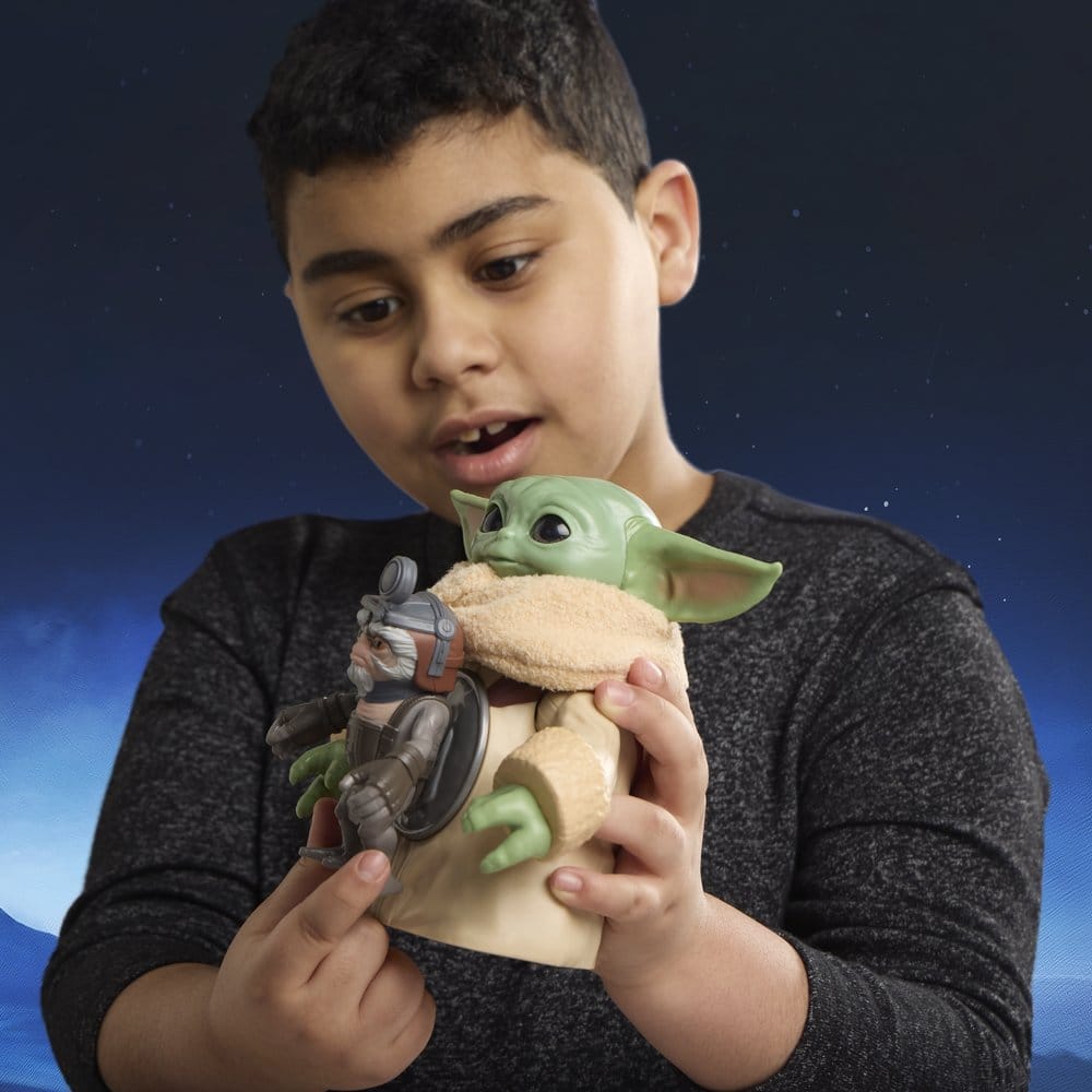 Hasbro Star Wars The Mandalorian Grogu Anzellaner Knuddelspaß Elektronische Actionfigur