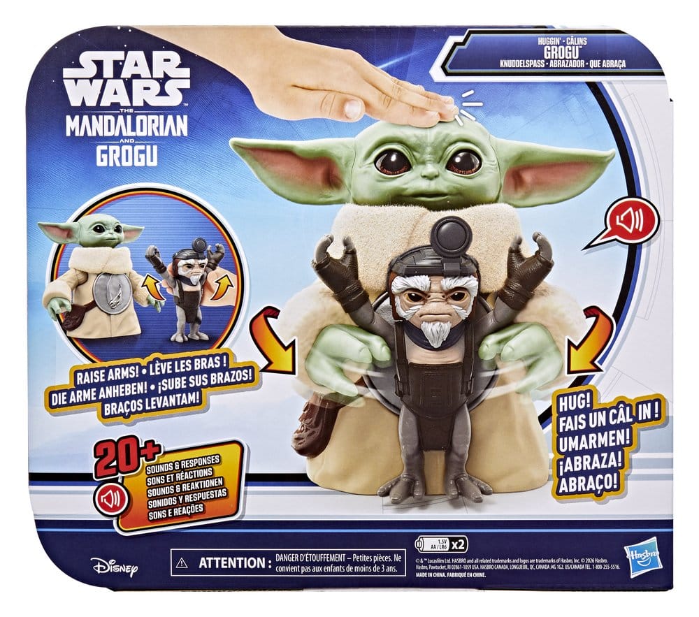 Hasbro Star Wars The Mandalorian Grogu Anzellaner Knuddelspaß Elektronische Actionfigur