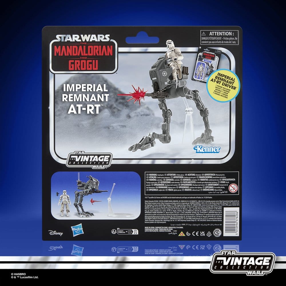 Hasbro Star Wars The Mandalorian & Grogu Imperial Remnant AT-RT Vintage Fahrzeug
