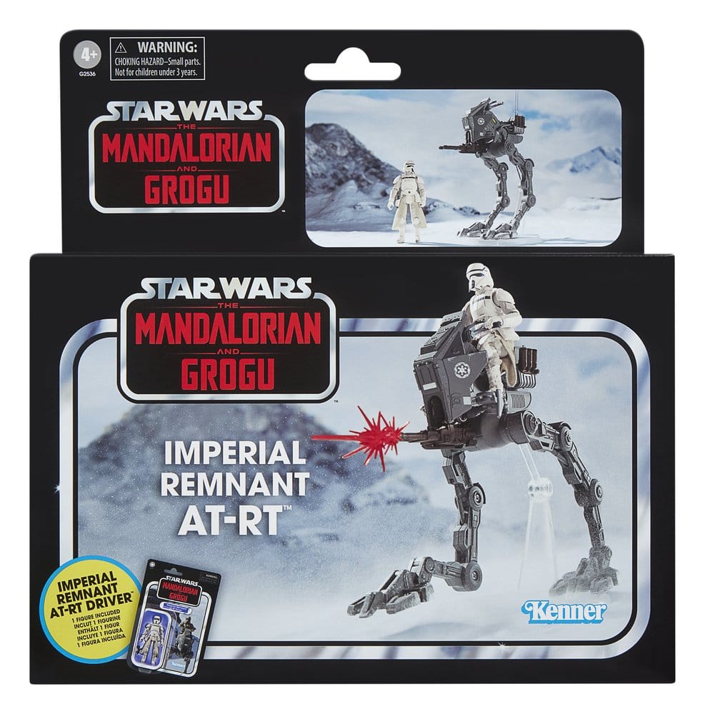 Hasbro Star Wars The Mandalorian & Grogu Imperial Remnant AT-RT Vintage Fahrzeug