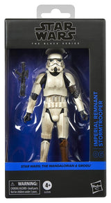 Hasbro Star Wars The Mandalorian Grogu Imperial Remnant Stormtrooper Black Series Actionfigur