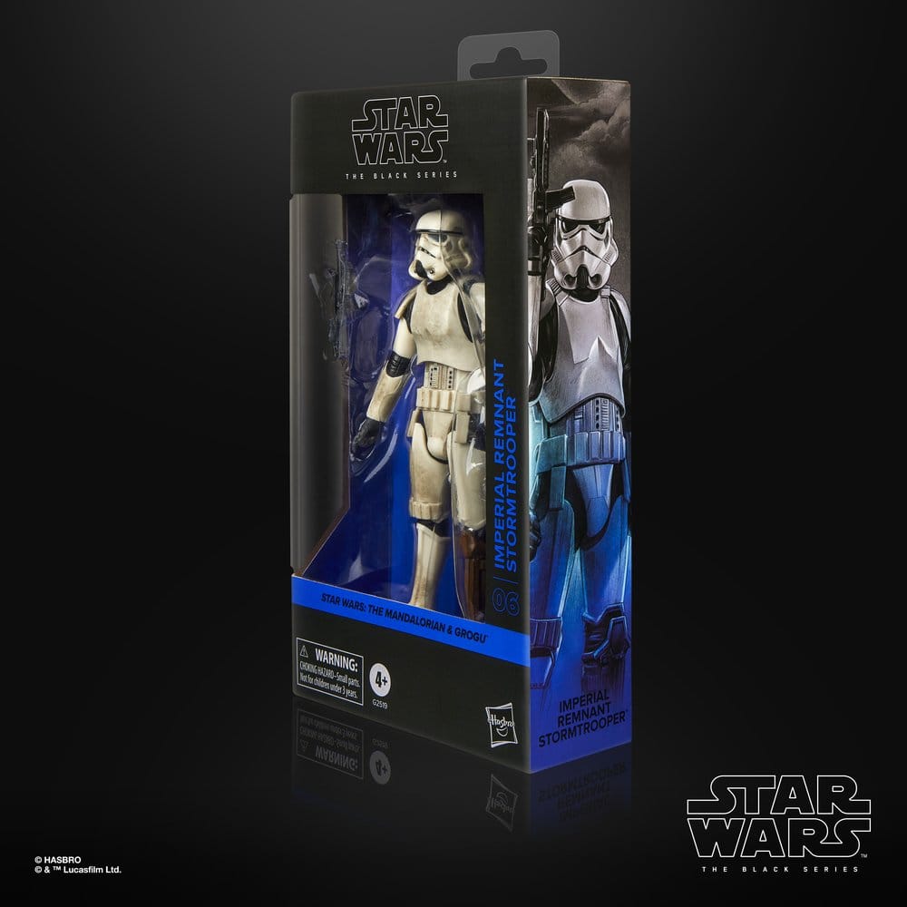 Hasbro Star Wars The Mandalorian Grogu Imperial Remnant Stormtrooper Black Series Actionfigur
