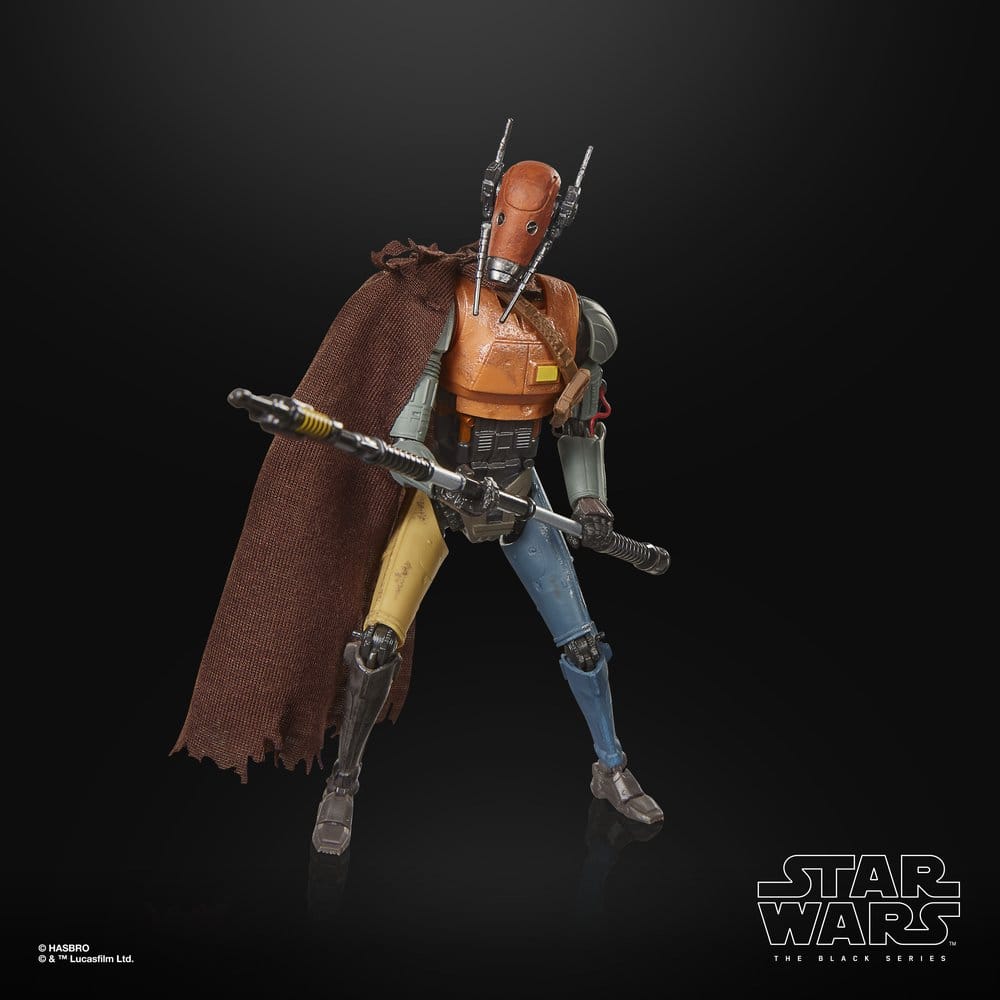 Hasbro Star Wars The Mandalorian & Grogu Mercenary Guard Droid Black Series Actionfigur