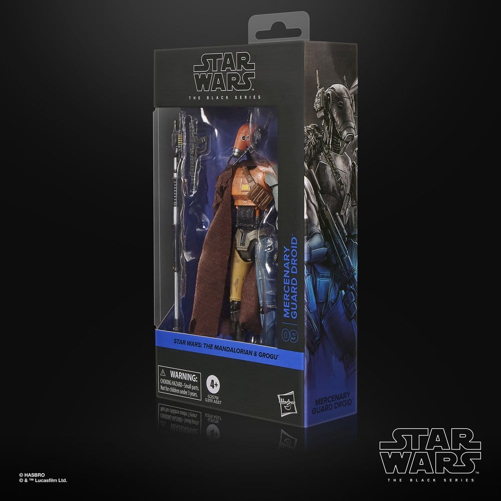 Hasbro Star Wars The Mandalorian & Grogu Mercenary Guard Droid Black Series Actionfigur