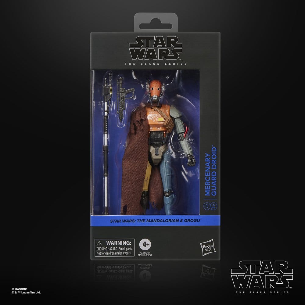 Hasbro Star Wars The Mandalorian & Grogu Mercenary Guard Droid Black Series Actionfigur