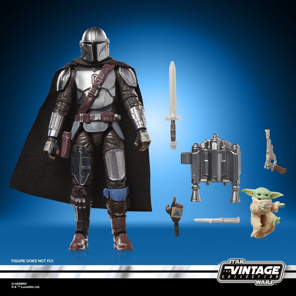 Hasbro Star Wars The Mandalorian & Grogu Vintage Collection Actionfigur