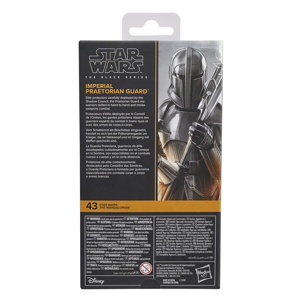 Hasbro Star Wars The Mandalorian Imperial Praetorian Guard Black Series Actionfigur