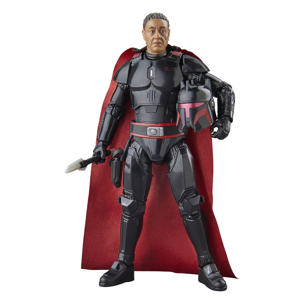 Hasbro Star Wars The Mandalorian Moff Gideon Dark Trooper Armor Black Series Actionfigur