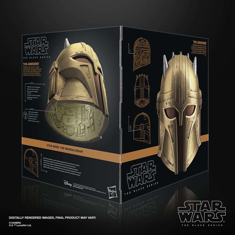 Hasbro Star Wars The Mandalorian The Armorer Elektronischer Helm
