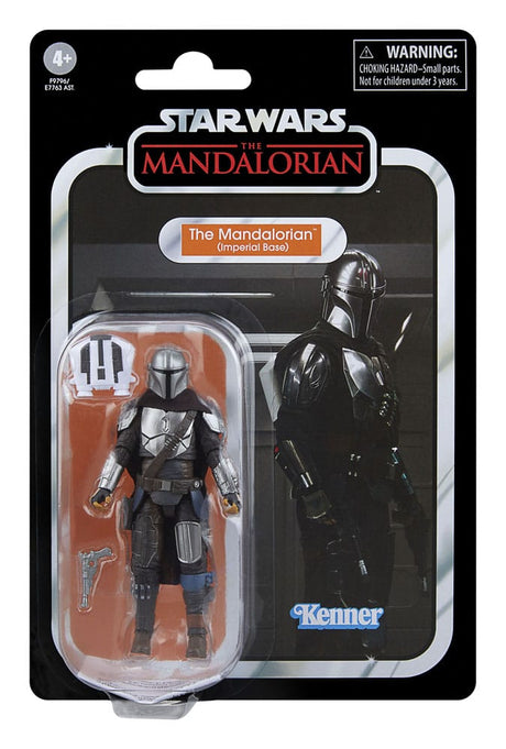 Hasbro Star Wars: The Mandalorian Vintage Collection Actionfigur The Mandalorian (Imperial Base) 10 cm