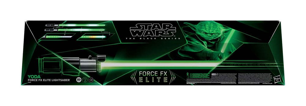 Hasbro Star Wars Yoda Black Series Force FX Elite Lichtschwert Replik