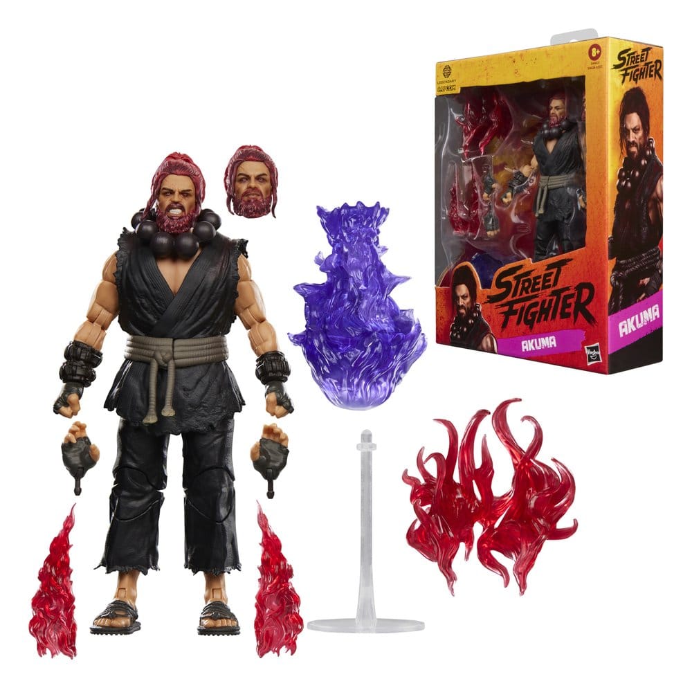 Hasbro Street Fighter Akuma Actionfigur
