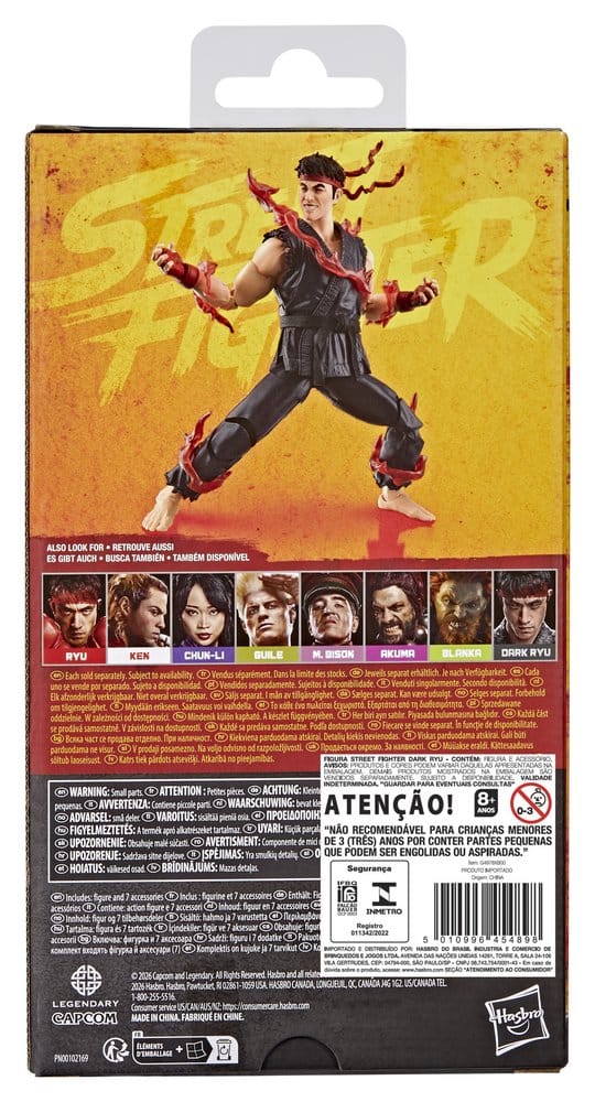 Hasbro Street Fighter Dark Ryu Actionfigur
