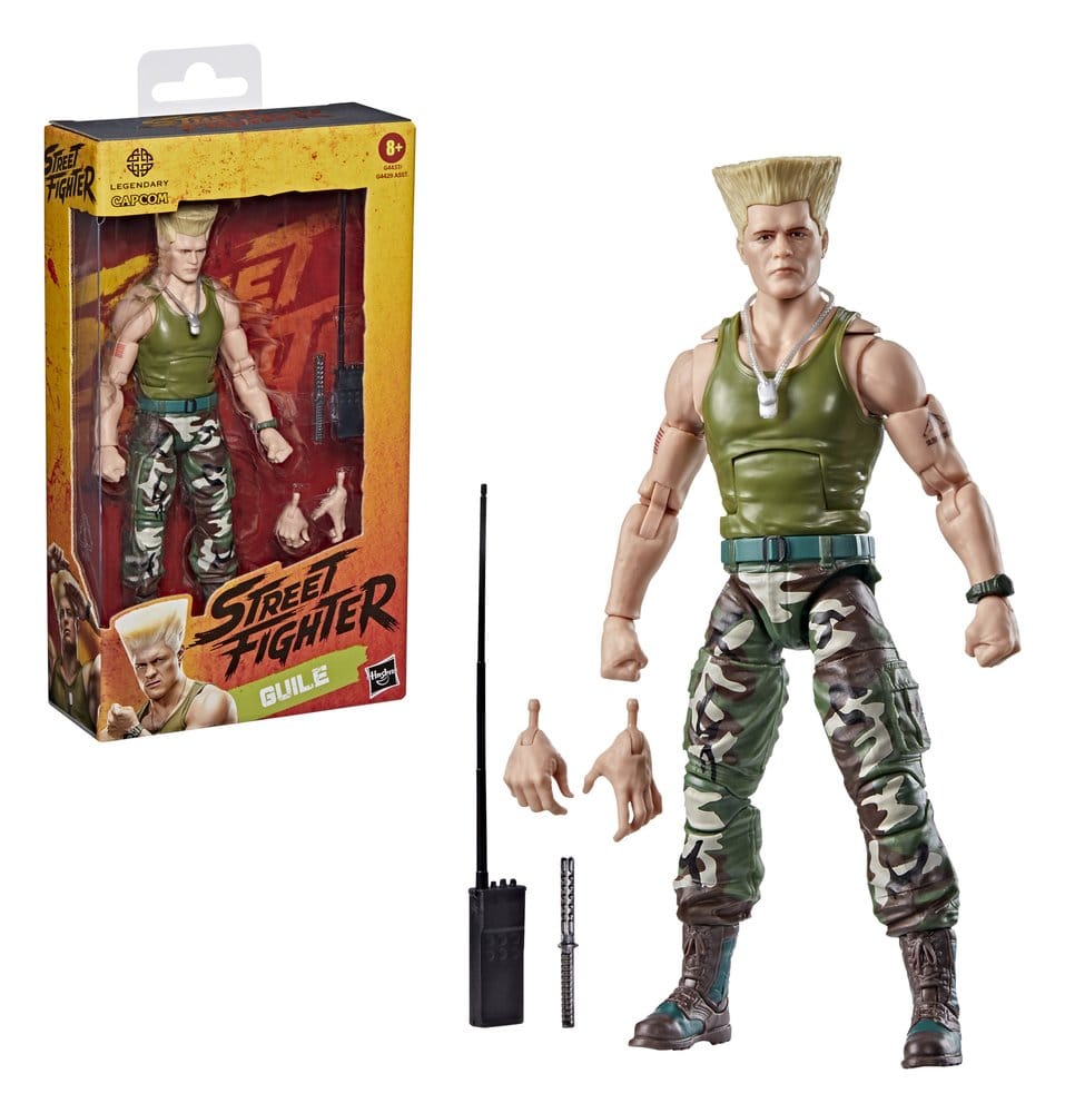 Hasbro Street Fighter Guile Actionfigur