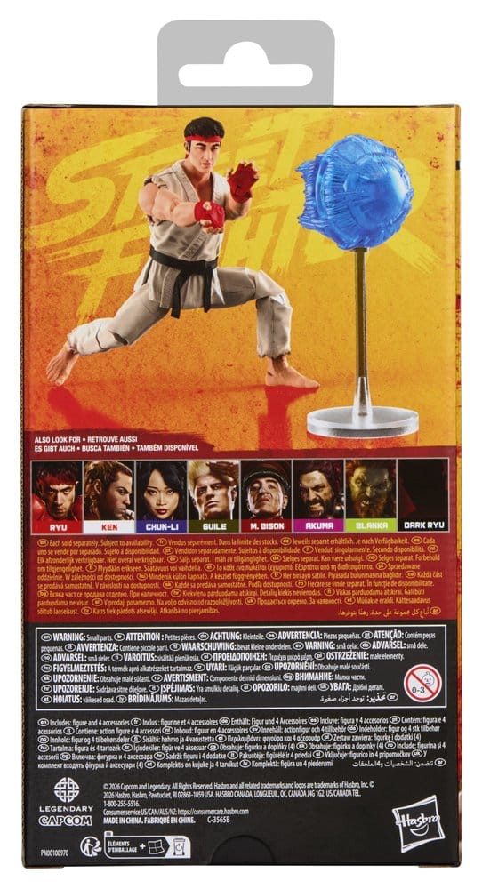 Hasbro Street Fighter Ryu Actionfigur