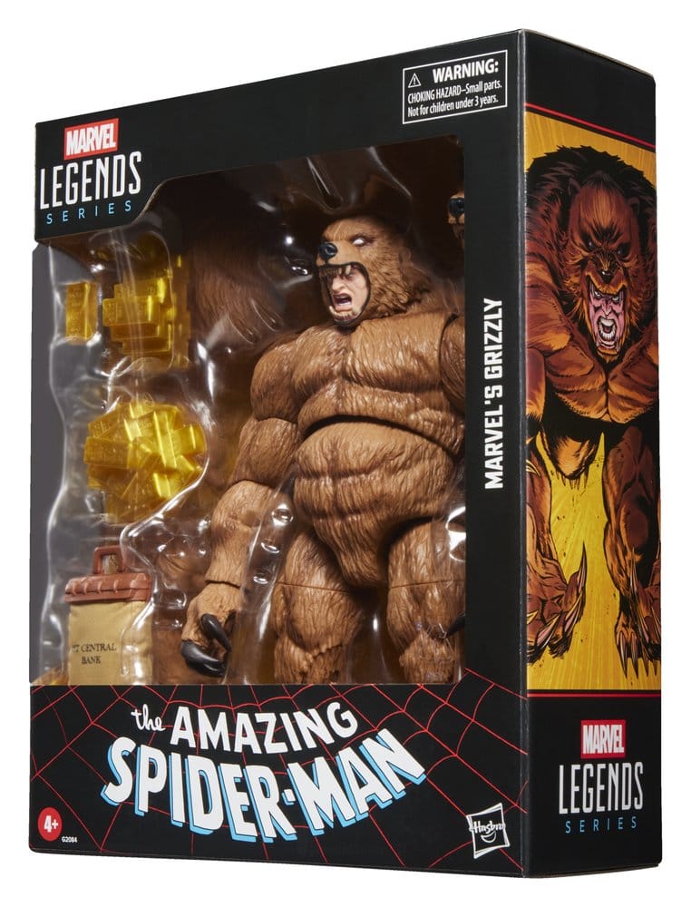 Hasbro The Amazing Spider-Man Marvels Grizzly Marvel Legends Actionfigur